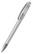 Klio Boa ice transparent balpen met metalen punt en clip - Ice