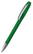 Klio Boa ice transparent balpen met metalen punt en clip - Green ice
