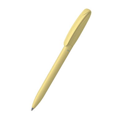Klio Boa matt recycling ballpoint pen - Pastel yellow