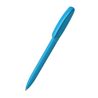 Klio Boa matt recycling ballpoint pen - Cyan