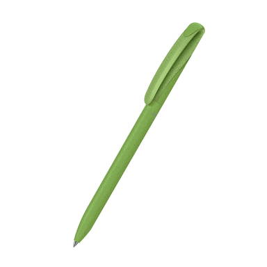 Klio Boa matt eco wood ballpoint pen - Light green wood