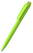 Klio Zeno high gloss balpen met transparante pusher - Light green/light green transparent
