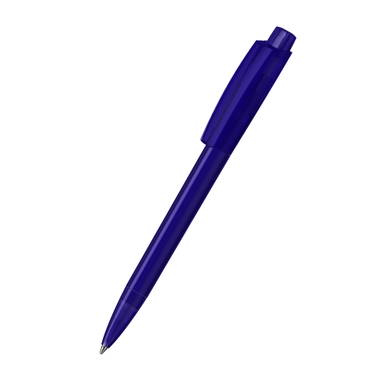 Klio Zeno transparent balpen - Dark blue transparent