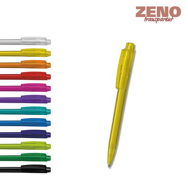 Klio Zeno transparent balpen - Black transparent