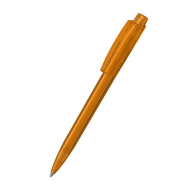 Klio Zeno transparent balpen - Orange transparent