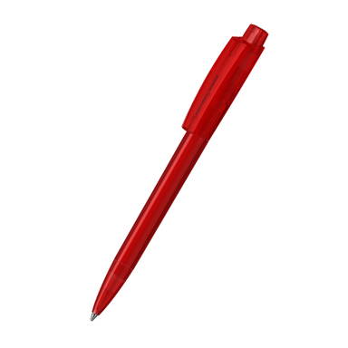 Klio Zeno transparent balpen - Red transparent