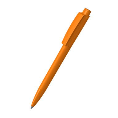 Klio Zeno softtouch balpen - Softtouch light orange/light orange