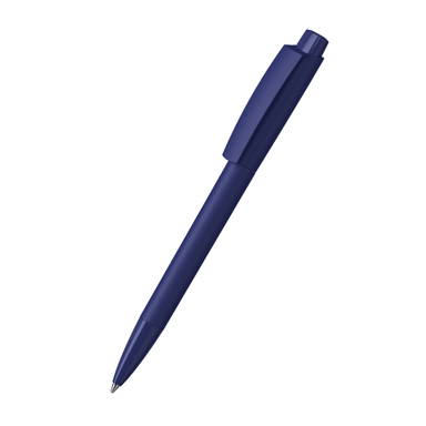 Klio Zeno softtouch balpen - Softtouch dark blue/dark blue