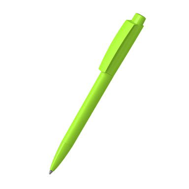 Klio Zeno softtouch balpen - Softtouch ligth green/light green