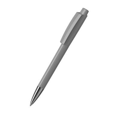 Klio Zeno high gloss balpen met metalen punt - Grey