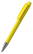 Klio Zeno recycling balpen met metalen punt - Yellow
