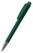 Klio Zeno softtouch ballpoint pen with metal tip - Softtouch dark green/dark green