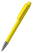 Klio Zeno softtouch ballpoint pen with metal tip - Softtouch yellow/yellow