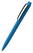 Klio Zeno high gloss balpen met metalen clip - Light blue