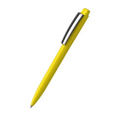 Klio Zeno high gloss balpen met metalen clip