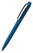 Klio Zeno high gloss balpen met metalen clip - Medium blue