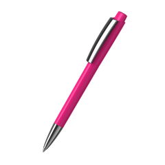 Klio Zeno high gloss balpen met metalen punt en clip