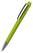 Klio Zeno transparent ballpoint pen with metal tip and clip - Transparent light green