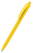 Klio Qube high gloss ballpoint pen - Yellow