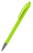 Klio Qube high gloss balpen met metalen punt - Light green