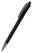 Klio Qube high gloss balpen met metalen punt - Black