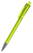 Klio Qube transparent balpen met metalen punt - Light green transparent