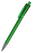 Klio Qube transparent balpen met metalen punt - Green transparent