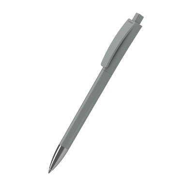 klio Qube recycling balpen met metalen punt - Grey