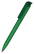 Klio Trias transparent balpen met high gloss clip - Green transparent/dark green