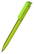 Klio Trias transparent balpen met high gloss clip - Light green transparent/light green