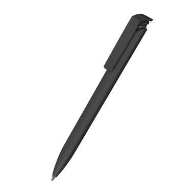Klio Trias softtouch ballpoint pen - Softtouch anthracite/anthracite