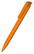 Klio Trias softtouch balpen - Softtouch light orange/light orange
