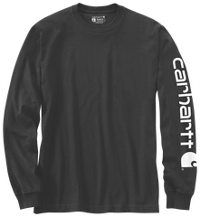 T-shirt Carhartt Dearborn à manches longues et coupe décontractée avec logo