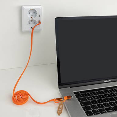 Arc Ultra-thin RCS recycled 60W 2 in 1 magnetische kabel