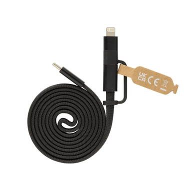 Arc Ultra-thin RCS recycled 60W 2 in 1 magnetische kabel