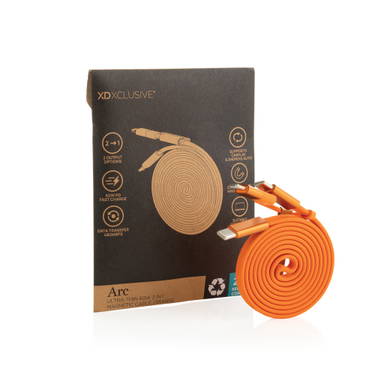 Arc Ultra-thin RCS recycled 60W 2 in 1 magnetische kabel