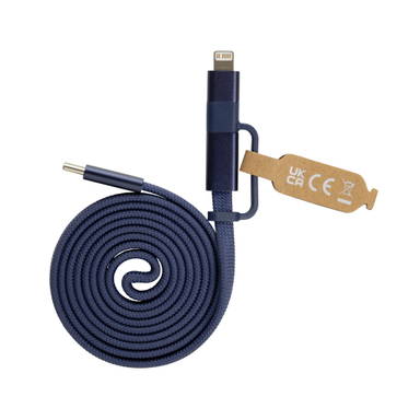Arc Ultra-thin RCS recycled 60W 2 in 1 magnetische kabel