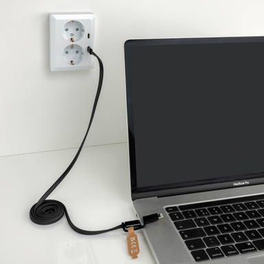 Arc Ultra-thin RCS recycled 60W 2 in 1 magnetische kabel