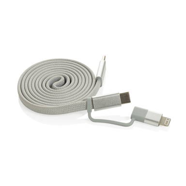 Arc Ultra-thin RCS recycled 60W 2 in 1 magnetische kabel