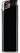 Briquet électronique avec capuchon chromé - Noir