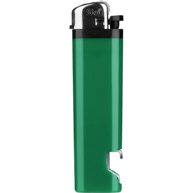 Classic aansteker met opener - Groen