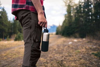 Ripple RCS R-stalen lekvrije waterfles met handvat 750 ml