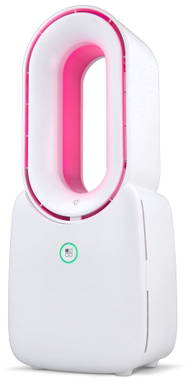 Ventilatore senza pale Brislux con illuminazione LED - Bianco