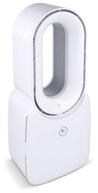 Ventilatore senza pale Brislux con illuminazione LED - Bianco