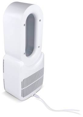 Ventilatore senza pale Brislux con illuminazione LED - Bianco