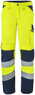 Fluo geel/donker denim