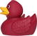 Classic badeend - Burgundy