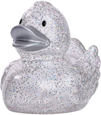 Klassische Badesau - Glitzer/silber