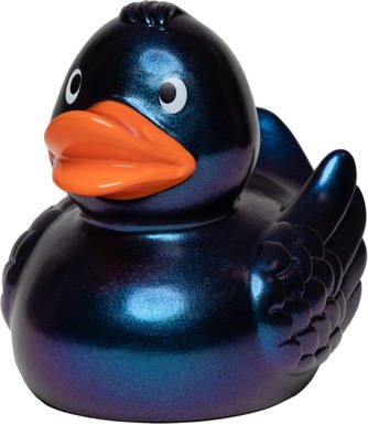 Klassische Badesau - Metallic/blau