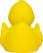 Classic badeend - Yellow/orange